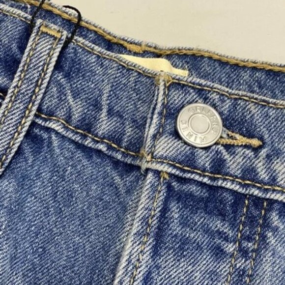 NEW GRLFRND Womens Jeans Blue Size 25 The Brooklyn High Rise Straight Distressed - Picture 9 of 11